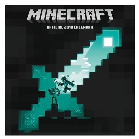 Mincraft Official 2018 Square Calendar £4.99